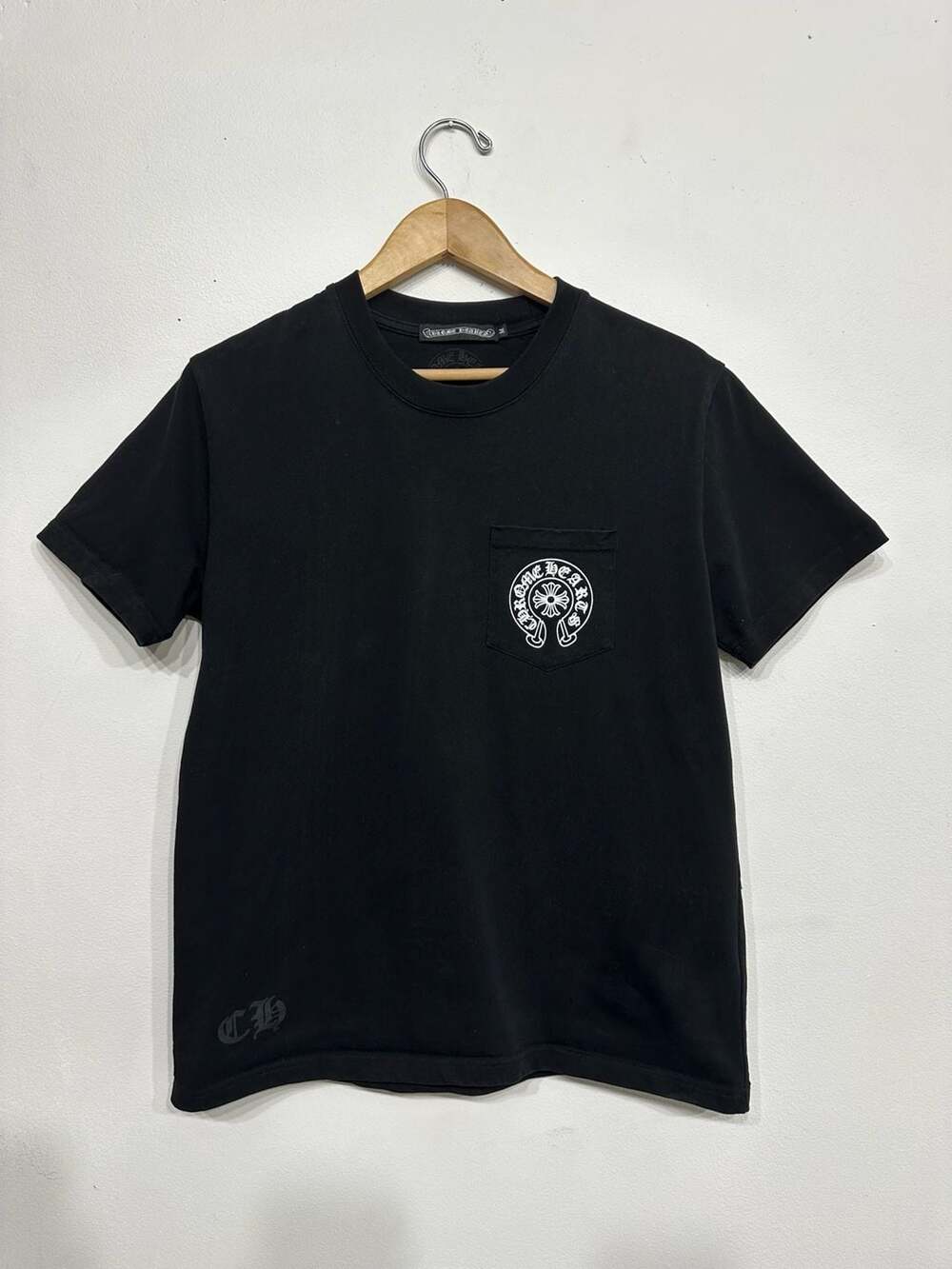 Chrome Hearts Los Angeles Horseshoe Pocket T-Shirt Black M